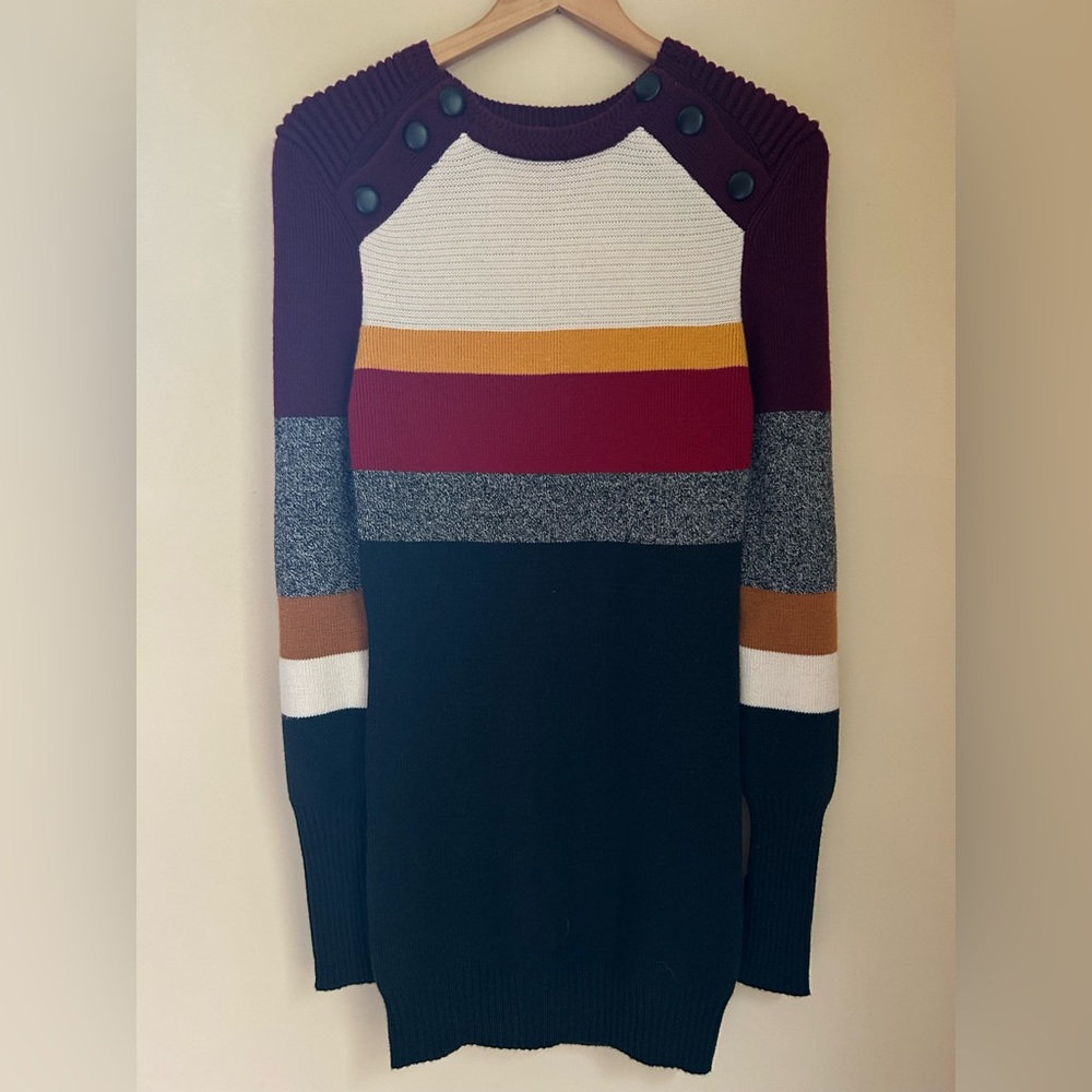 NWOT Genuine People Knitted Long Sleeve Woman’s  Sweater Dress Size Small